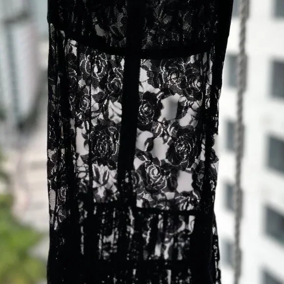 Frankie's Bikinis Carlotta Lace Mini Dress - Picture 5 of 8